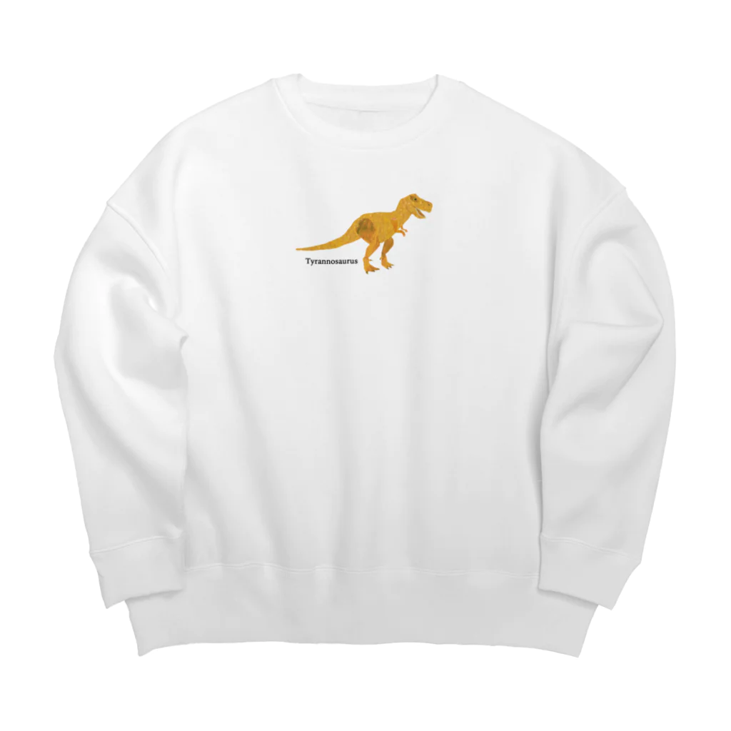 おおしだいちこのティラノサウルス Big Crew Neck Sweatshirt