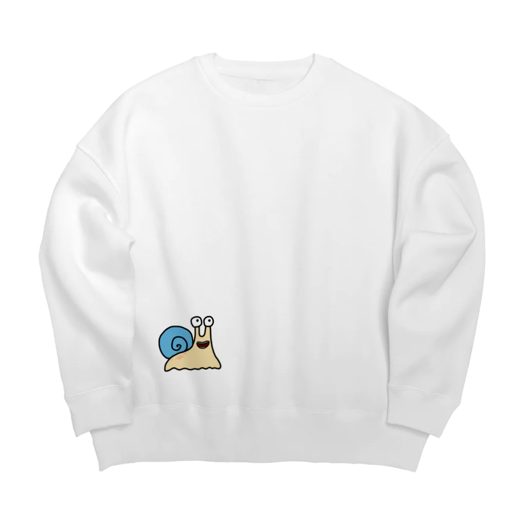 Yuriのめだまつむり Big Crew Neck Sweatshirt