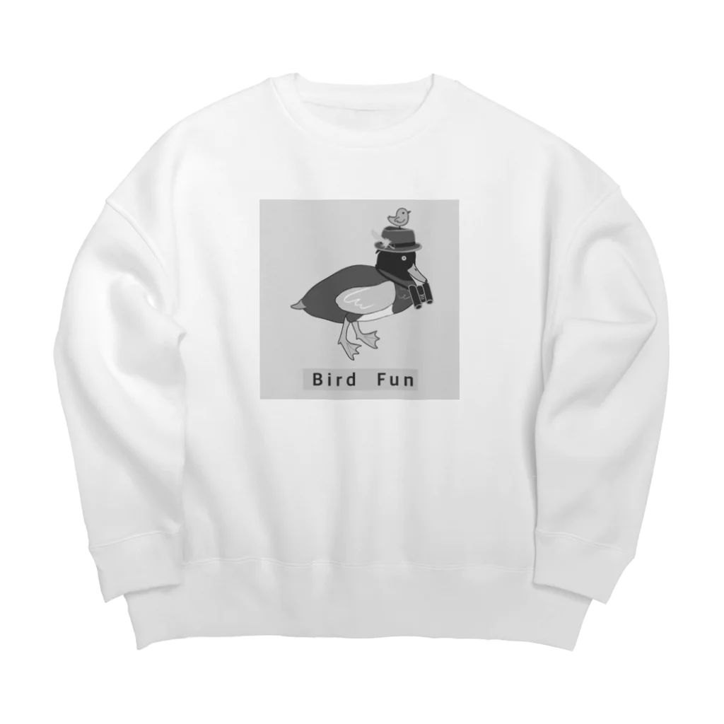 sunpontaの鳥愛好家2 Big Crew Neck Sweatshirt