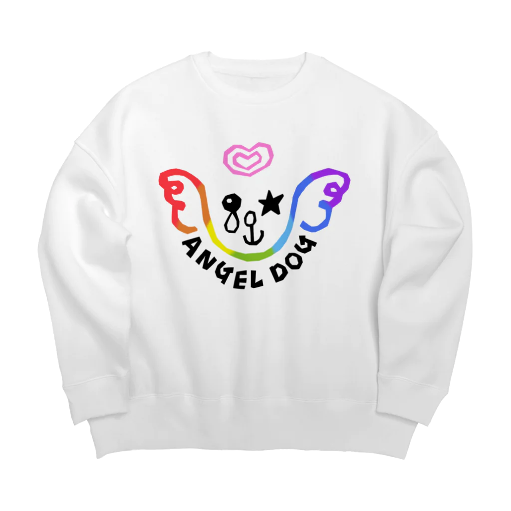 tsuguwo ・honda   のANGEL DOG Big Crew Neck Sweatshirt