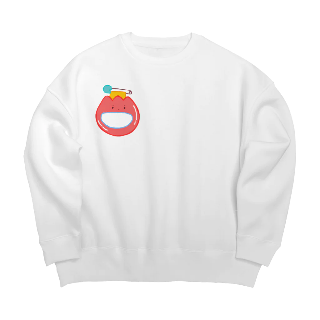 ひよこさん組🐤のなふだすうぇっと《ノーマル》 Big Crew Neck Sweatshirt