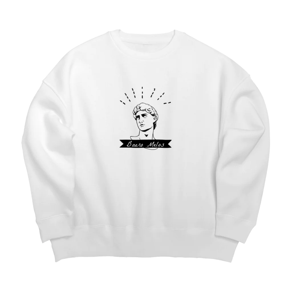 sukima_の映えろメロス Big Crew Neck Sweatshirt