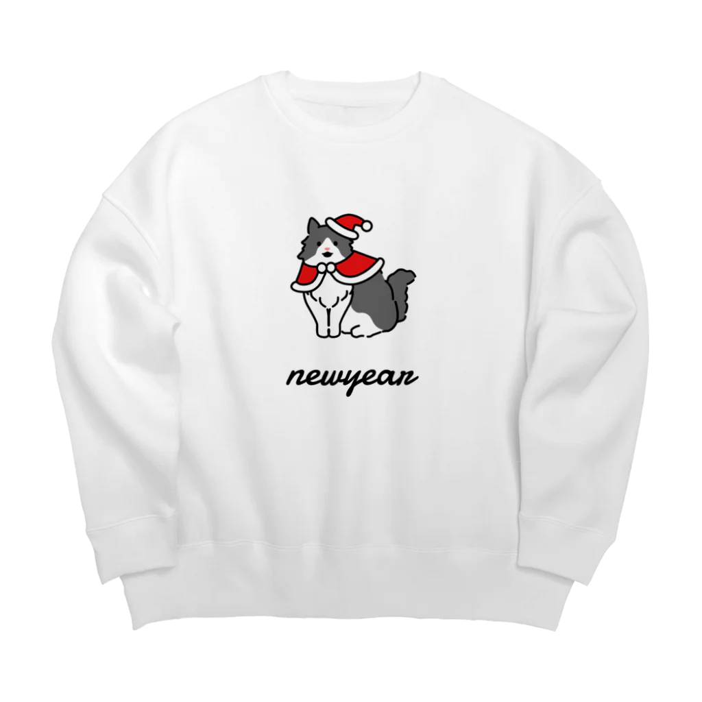 うちのこメーカーのnewyear Big Crew Neck Sweatshirt