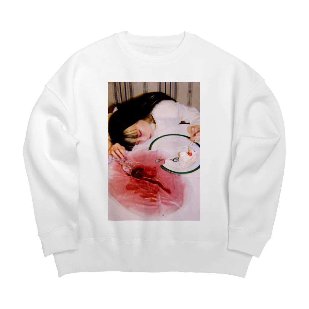 nのFensterMagazine Big Crew Neck Sweatshirt