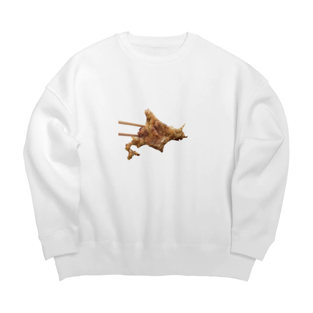 ザン活.comアイテムショップのZANGI ✕ HOKKAIDO？ Big Crew Neck Sweatshirt