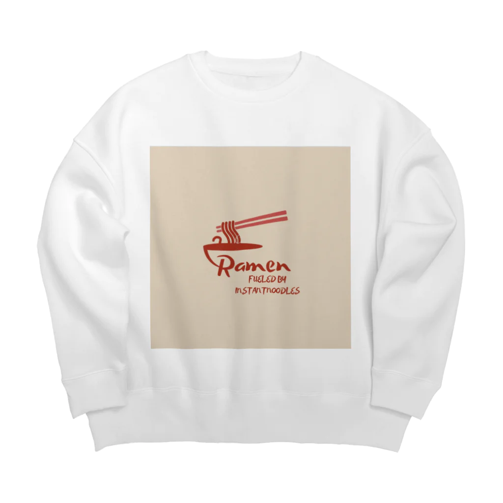 カピバラ太郎のfueled by Instantnoodles Big Crew Neck Sweatshirt