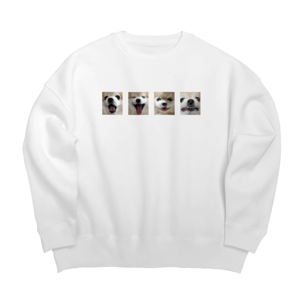 wsb_ichiの4ろんみ Big Crew Neck Sweatshirt