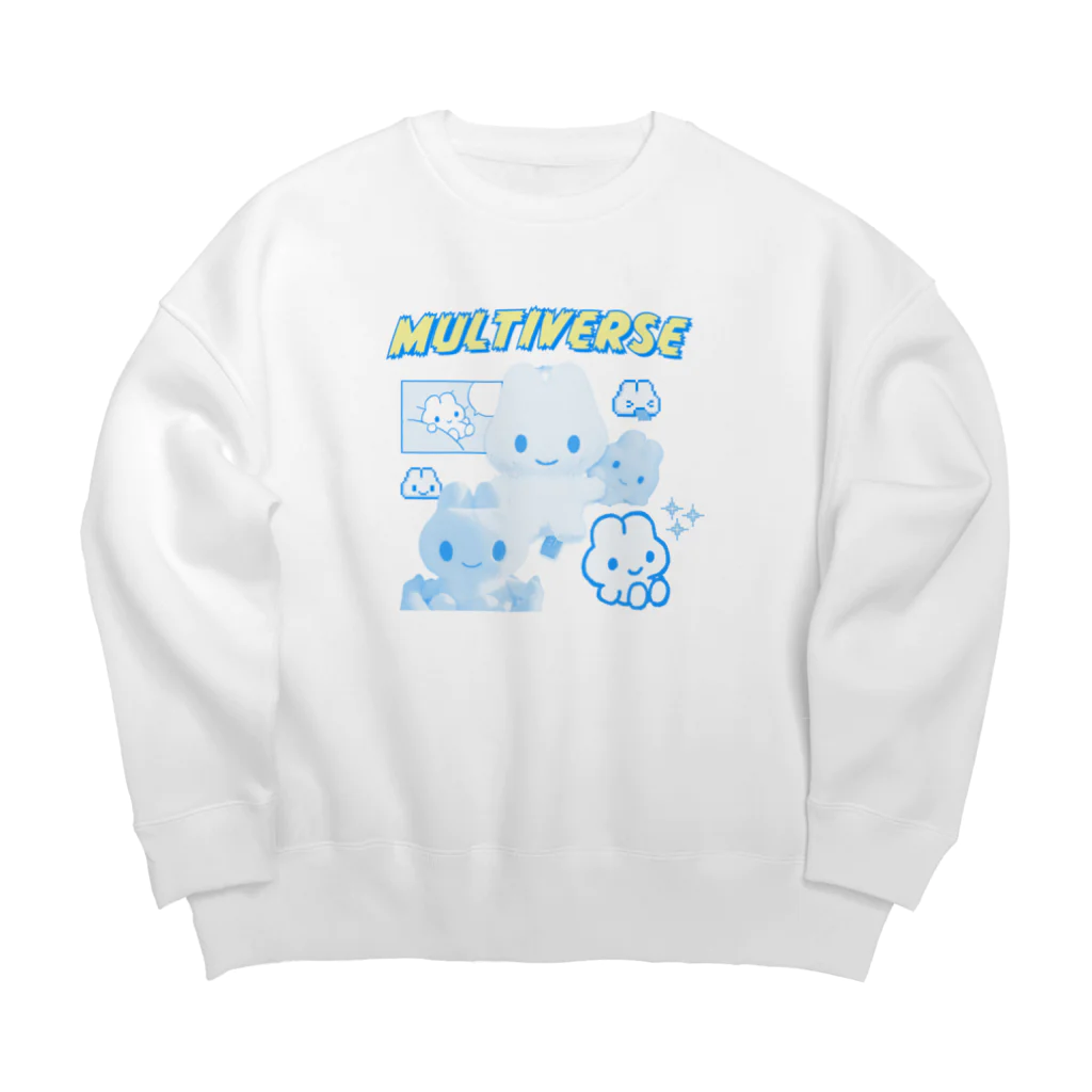 やさうさちゃんのmultiverse Big Crew Neck Sweatshirt