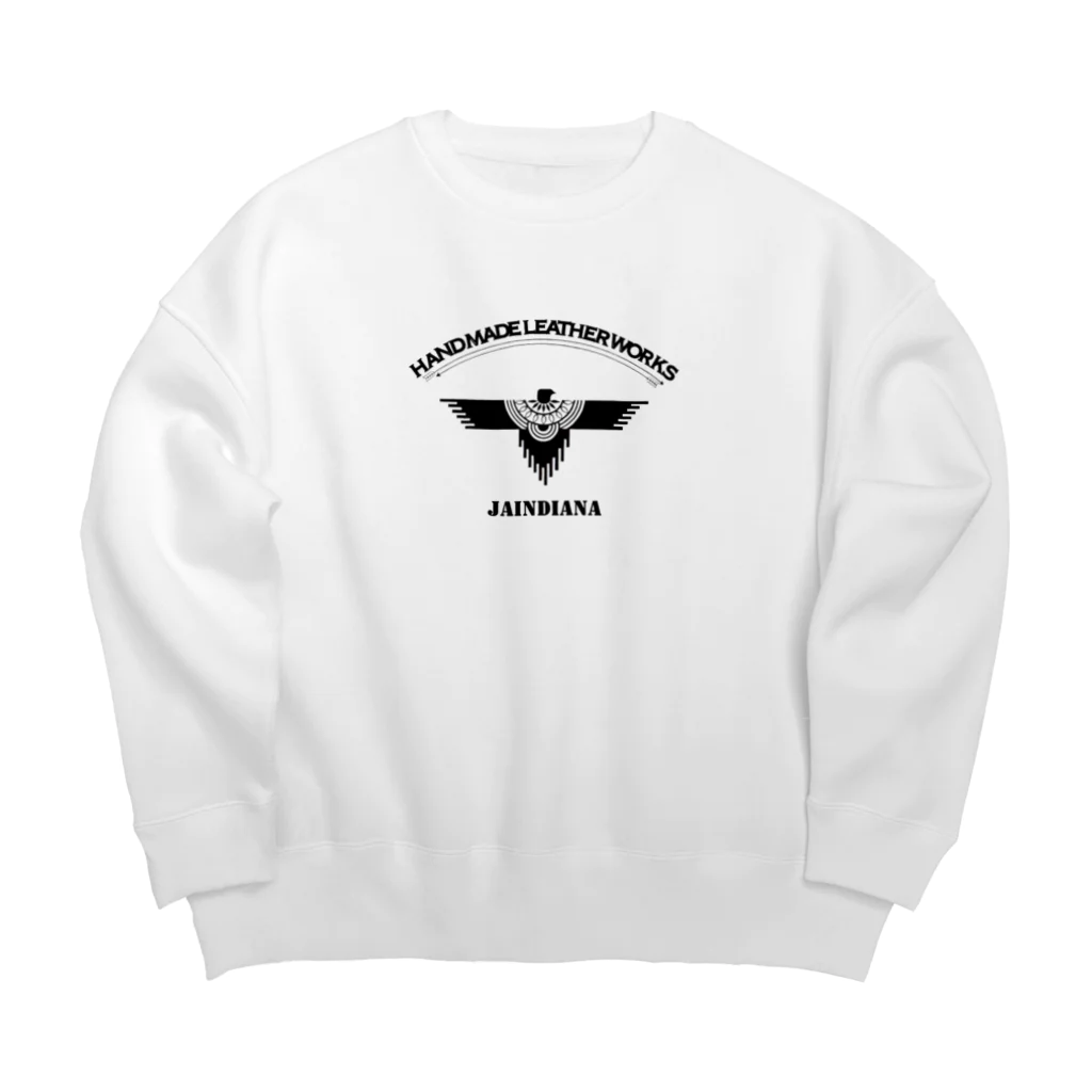 JAINDIANA merchandiseのJAINDIANAロゴアイテム Big Crew Neck Sweatshirt