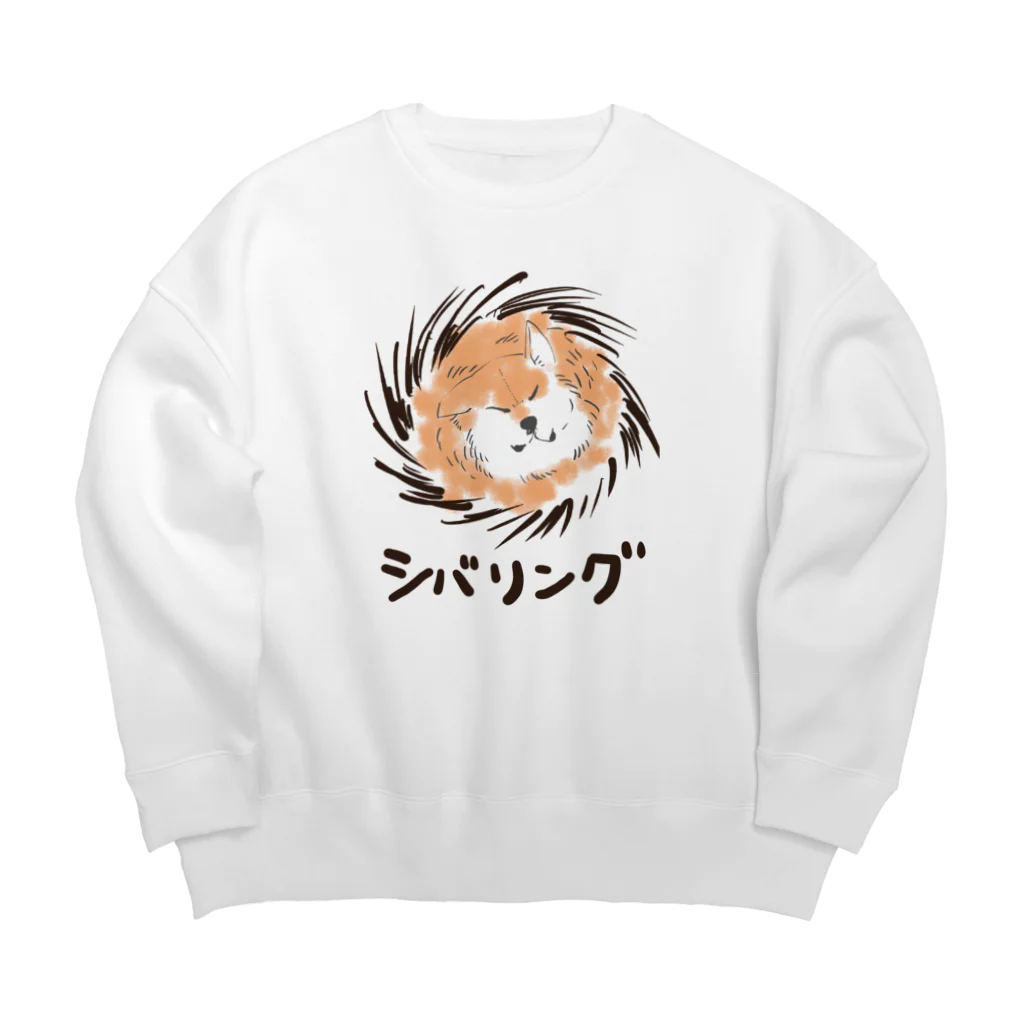 氷月のネタ箱の柴リング Big Crew Neck Sweatshirt