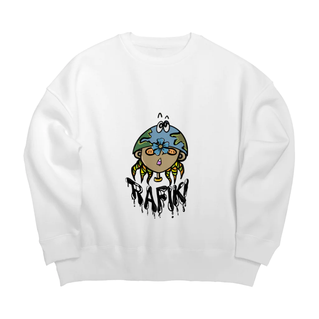 Colorful fam EarthのRAFIKI 1 Big Crew Neck Sweatshirt