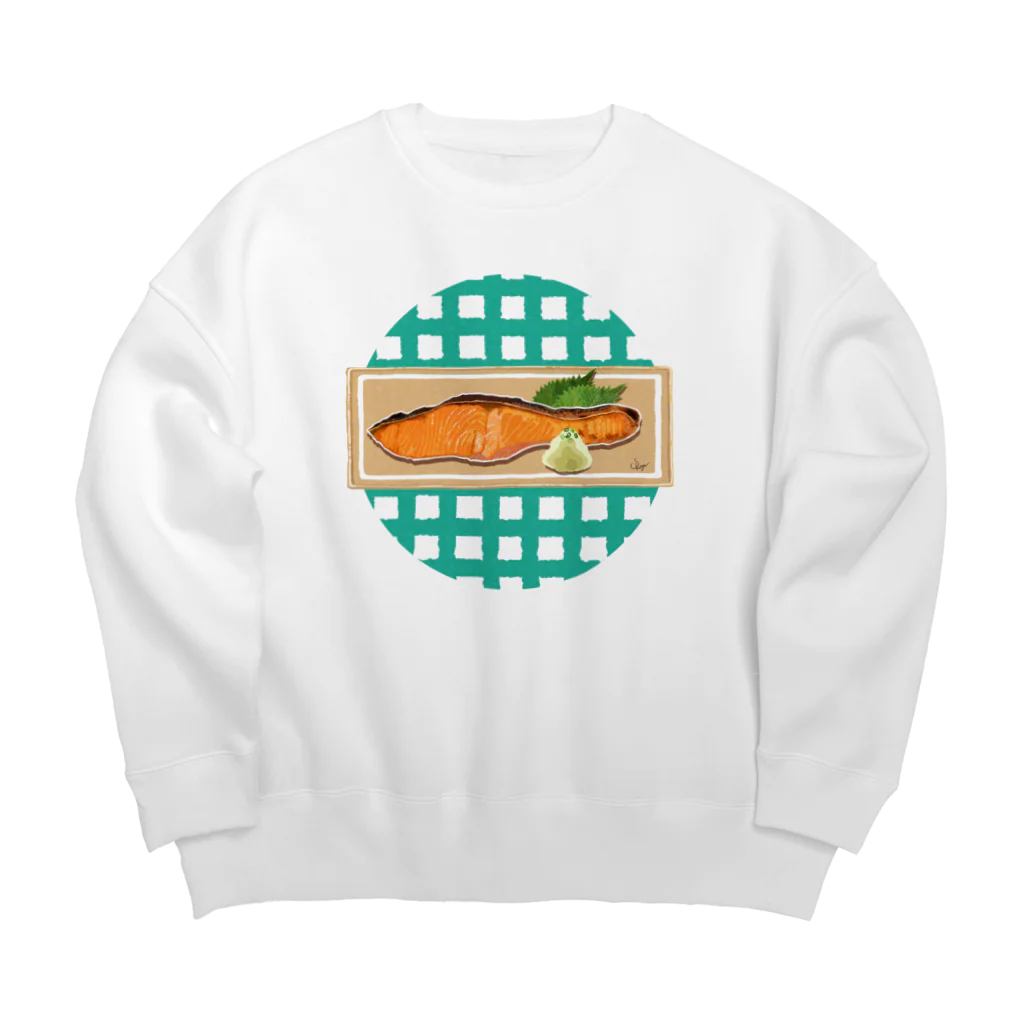 オカユのYAKISHAKE Big Crew Neck Sweatshirt