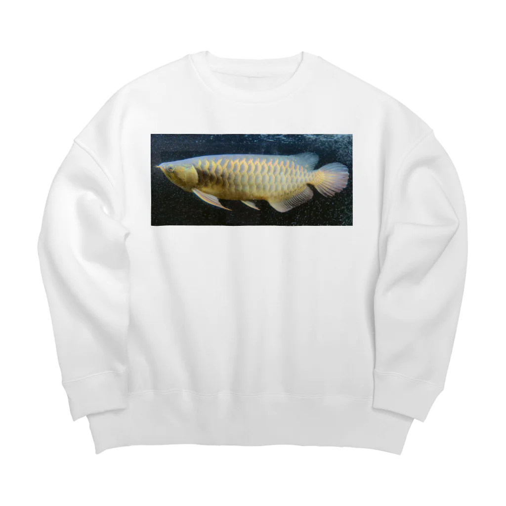 KazFishの過背金龍 Big Crew Neck Sweatshirt