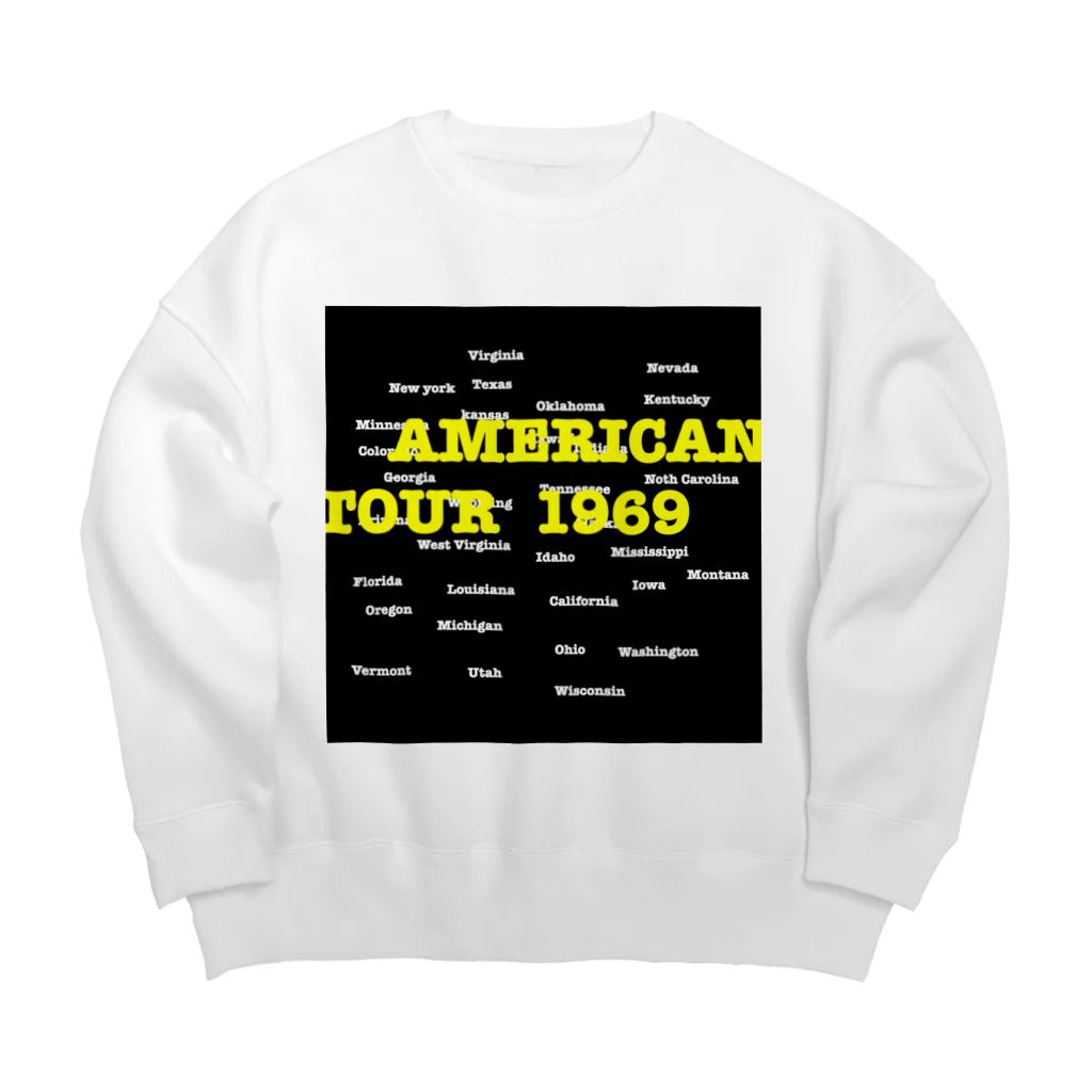 NEON_LINEのAMERICAN TOUR Big Crew Neck Sweatshirt