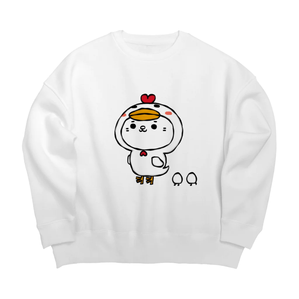 にゃんころげのにゃんころげ#0023 Big Crew Neck Sweatshirt