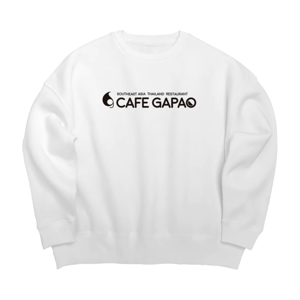 CAFE GAPAO THE SHOPのカフェガパオ公式ロゴグッズ ビッグシルエットスウェット