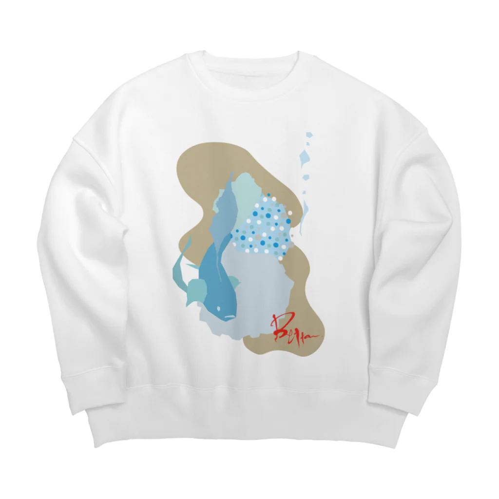 kouohのBetta Big Crew Neck Sweatshirt