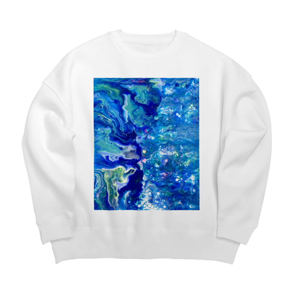 慶 -kei- Soulful Artの過渡 Big Crew Neck Sweatshirt