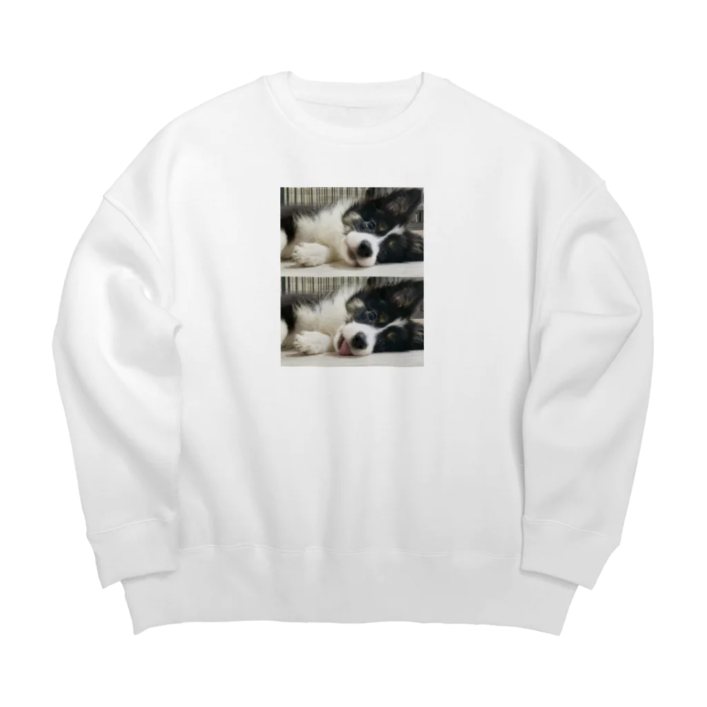 【お店】ボーダーコリーのモクの床 Big Crew Neck Sweatshirt