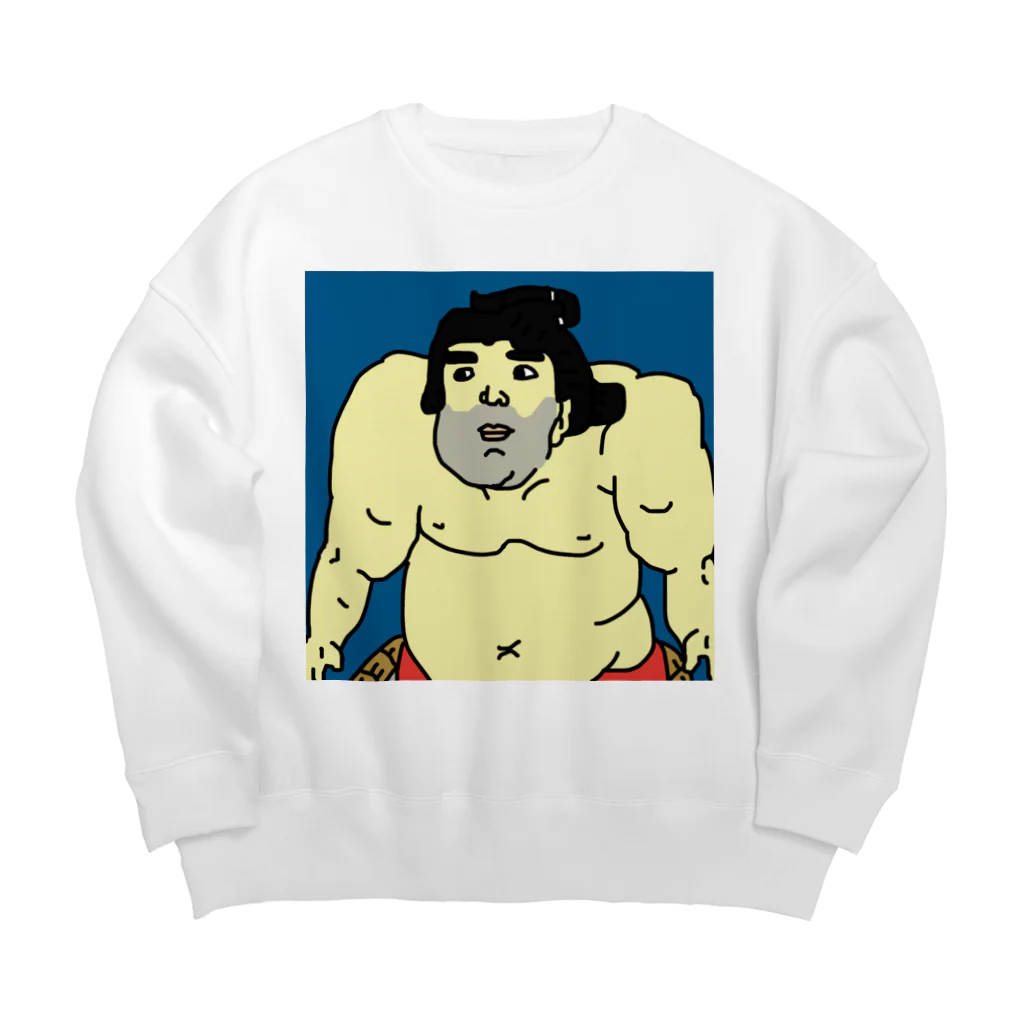 じゃぱにぃずぴぃぽぅの雲龍久吉 Big Crew Neck Sweatshirt