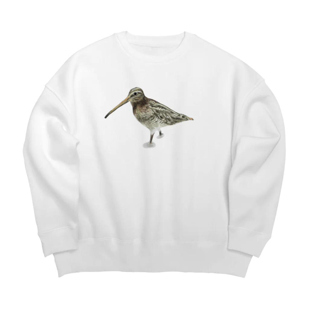 Sonoのタシギくん Big Crew Neck Sweatshirt