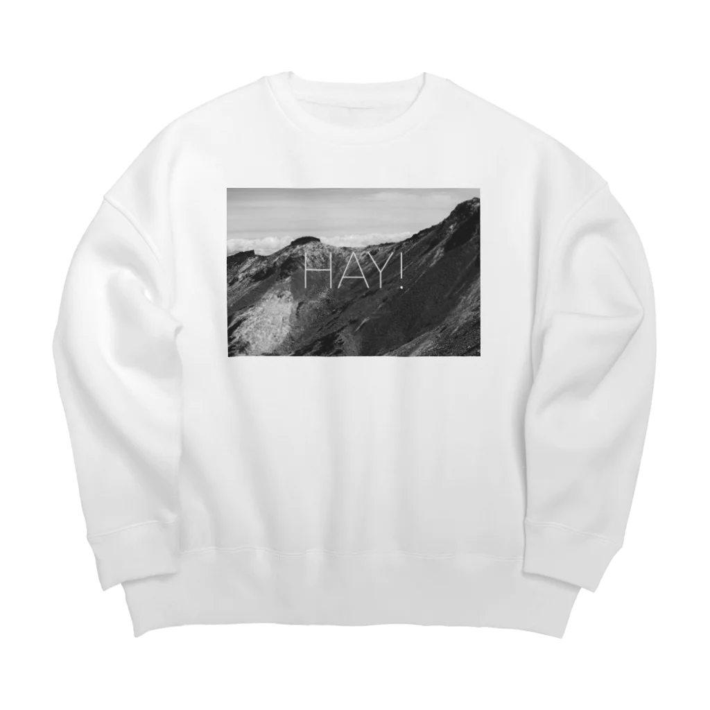 ムクロジの山彦2 Big Crew Neck Sweatshirt