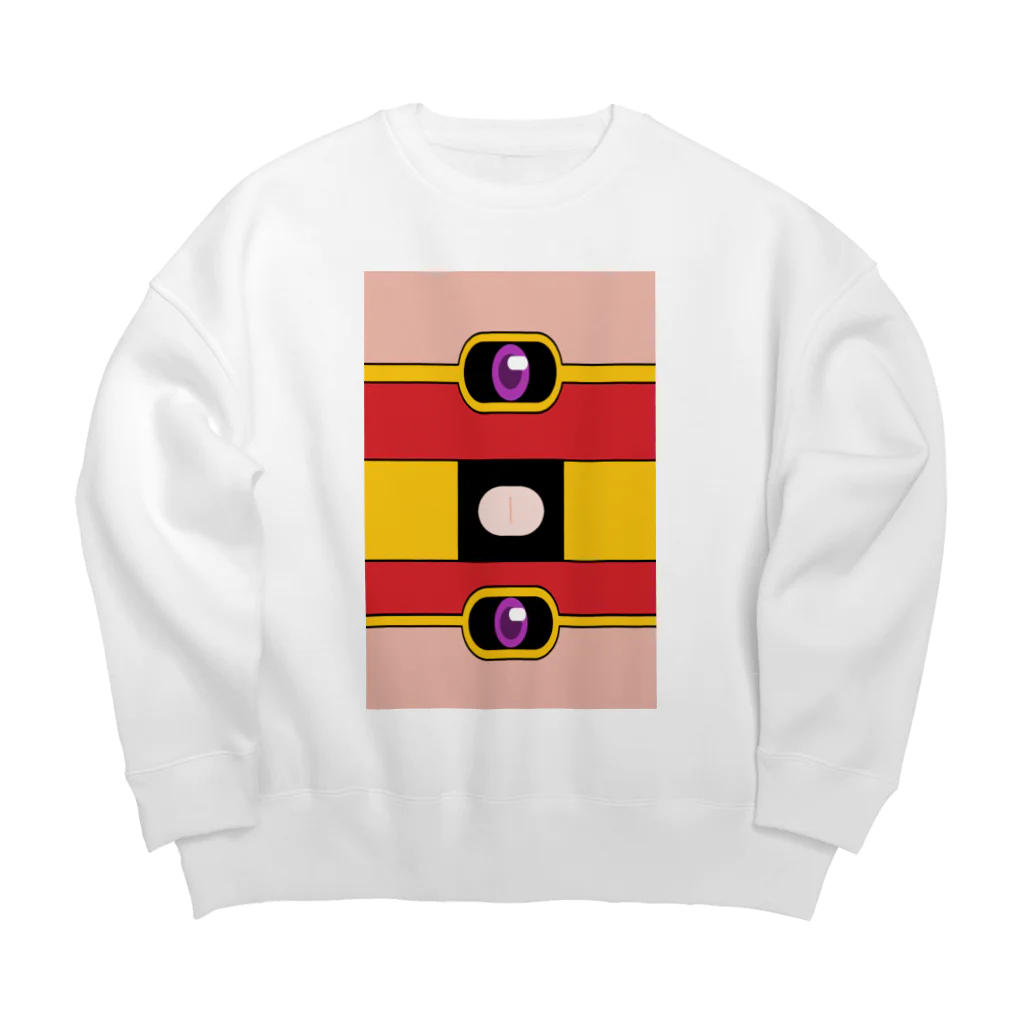 個人Vtuberテンタクル七海ショップSUZURI支店の概念テンタクル七海β Big Crew Neck Sweatshirt