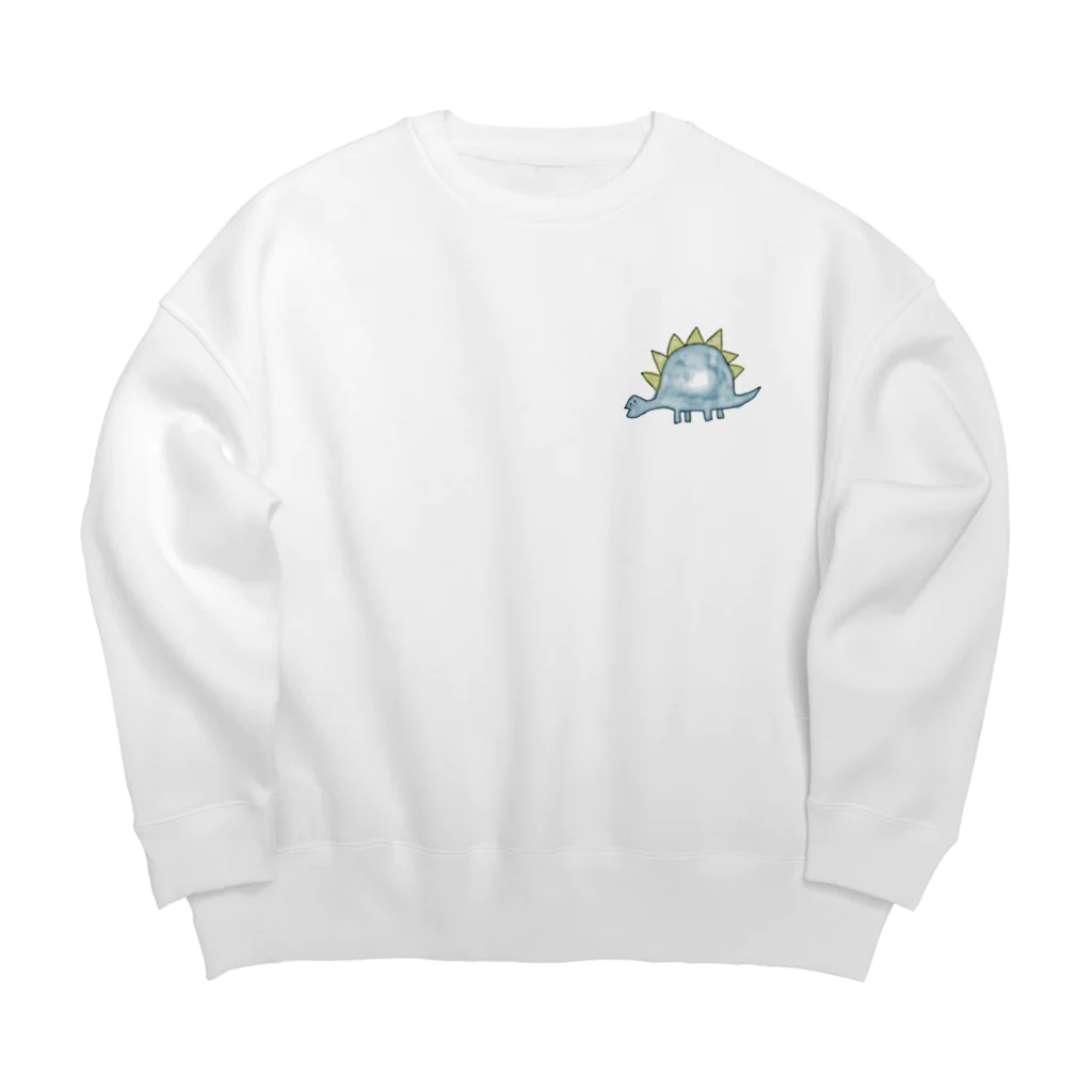 Rakugaki Sanのすてござうるす Big Crew Neck Sweatshirt