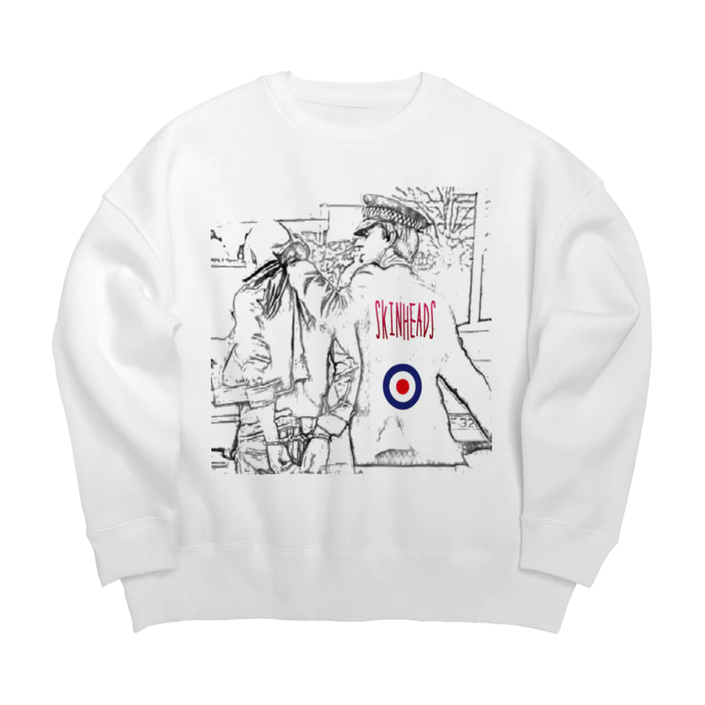 yuuuujの不良少年 Big Crew Neck Sweatshirt