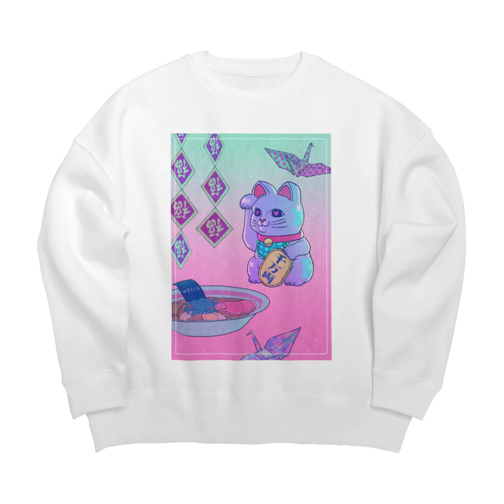 waccaの千万両 Big Crew Neck Sweatshirt