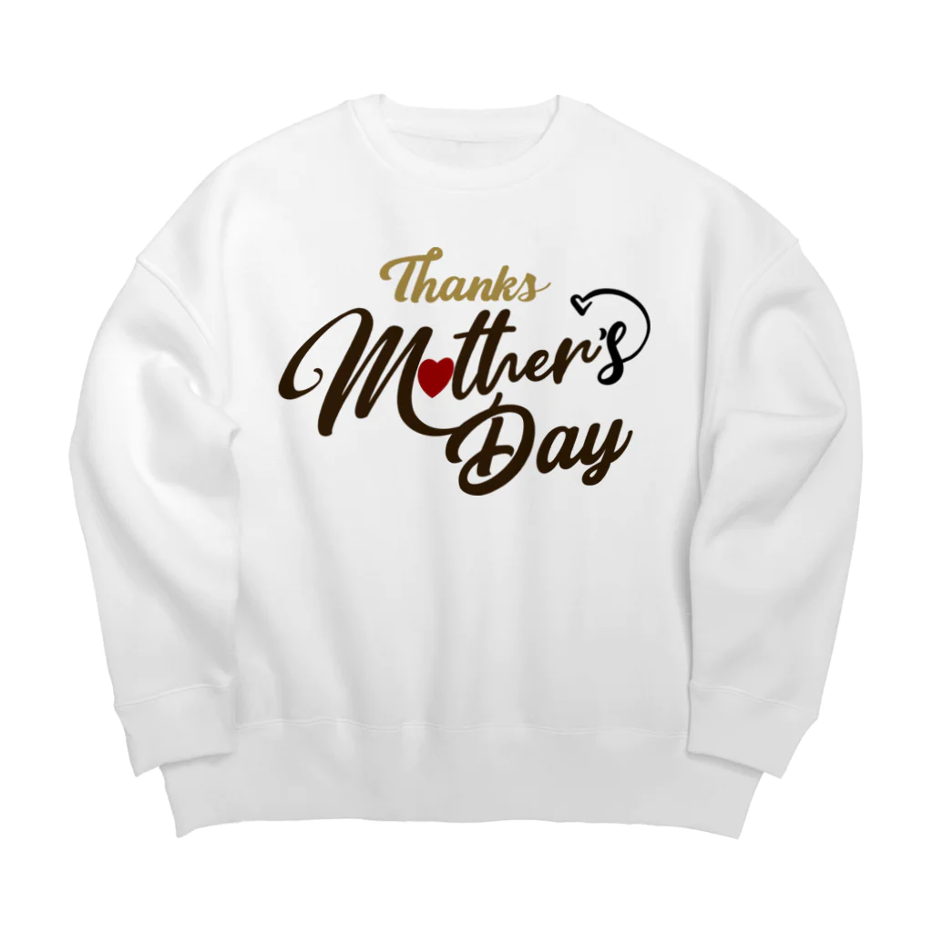 t-shirts-cafeのThanks Mother’s Day Big Crew Neck Sweatshirt