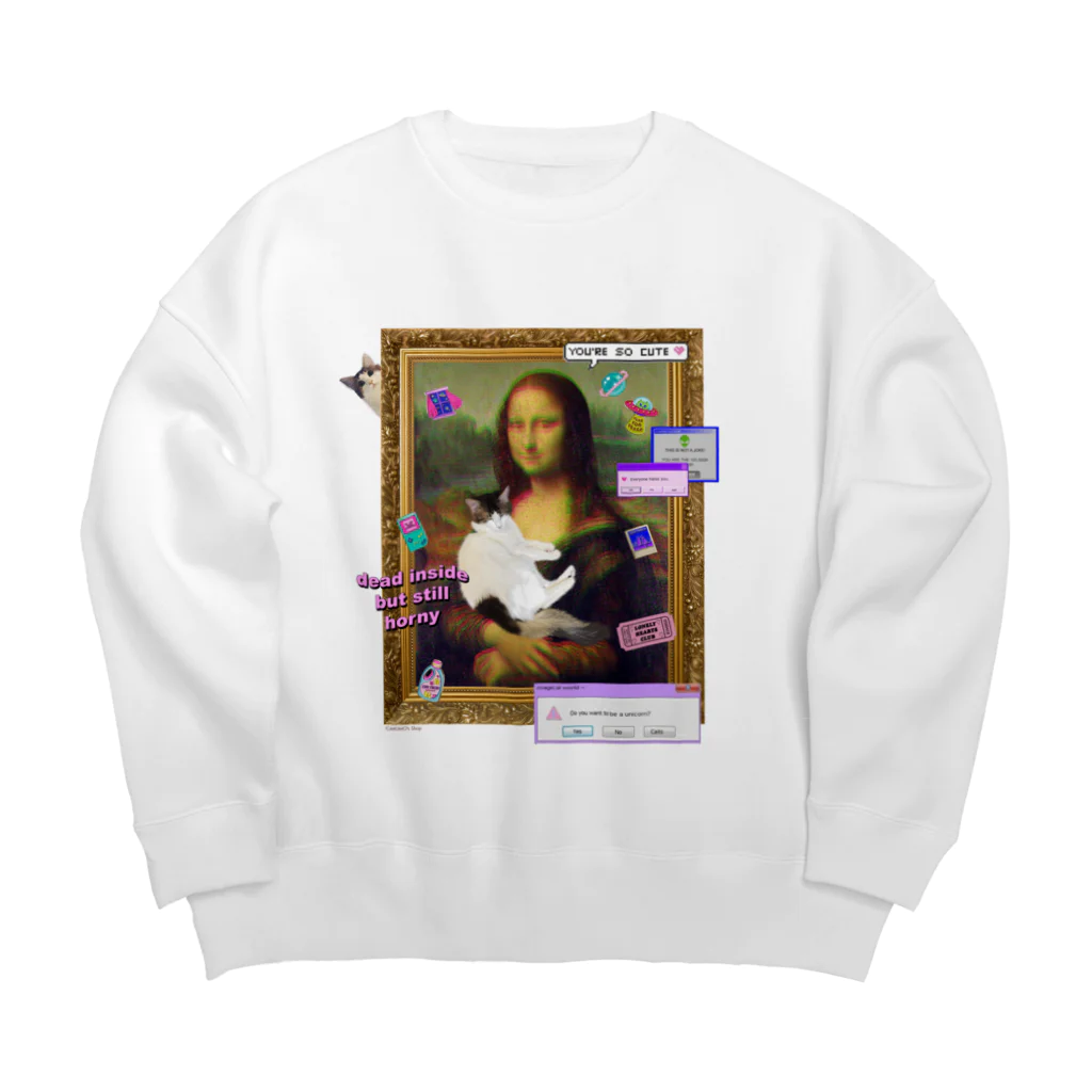 𝙈𝙊𝙈𝙊'𝙨 𝙎𝙝𝙤𝙥のMOMOLIZA 2023 Big Crew Neck Sweatshirt