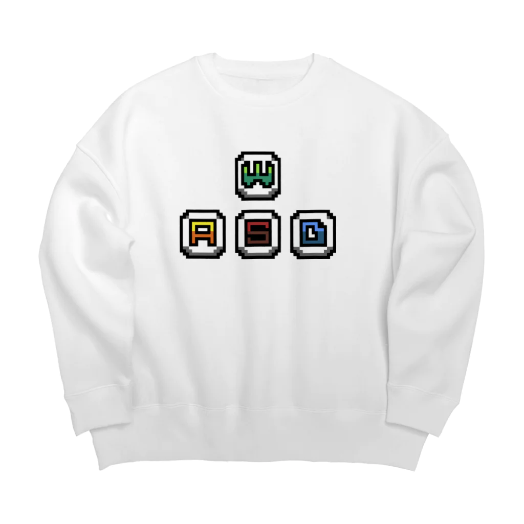 M9 のM9 WASD Sweat Big Crew Neck Sweatshirt