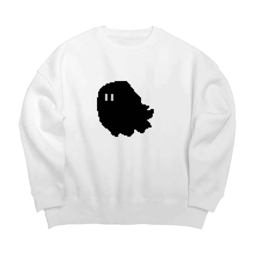 なでしこ@デザインのドッドおばけ Big Crew Neck Sweatshirt