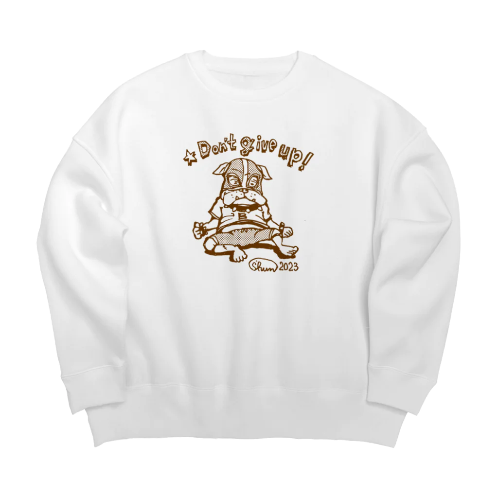 まつもトイズのブルドッグマン Big Crew Neck Sweatshirt