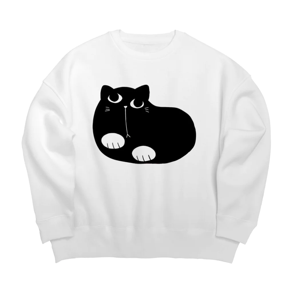 ゆきおっとこvのまろに〜(仮名) Big Crew Neck Sweatshirt