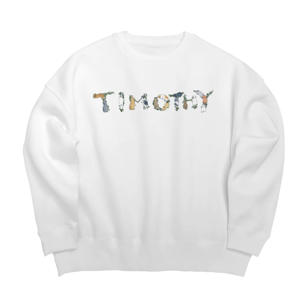 SCHINAKO'SのTIMOTHY Big Crew Neck Sweatshirt