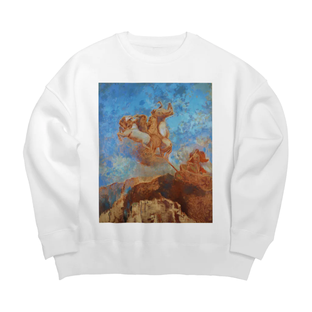 世界美術商店のアポロンの戦車 / The Chariot of Apollo Big Crew Neck Sweatshirt