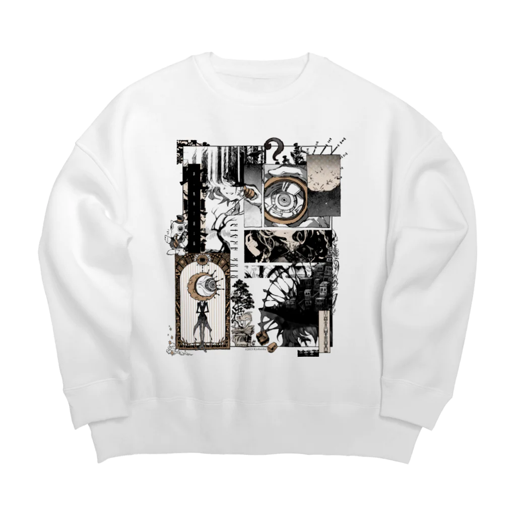 境界舎の19-22 ReMIX SQ Big Crew Neck Sweatshirt