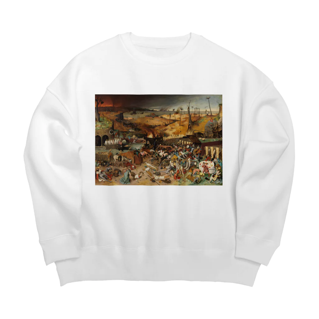 世界美術商店の死の勝利 / The Triumph of Death Big Crew Neck Sweatshirt