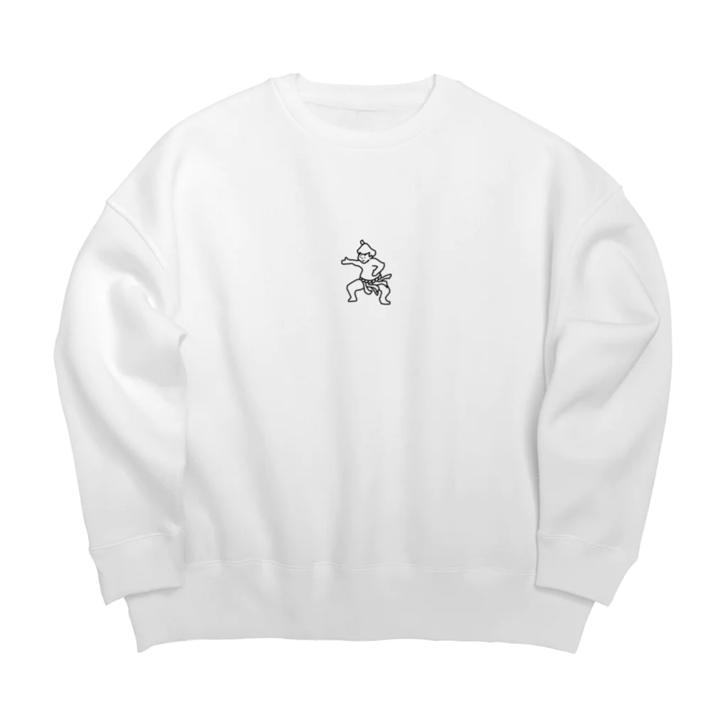 re工房のまじどすこい　majidoskoi Big Crew Neck Sweatshirt