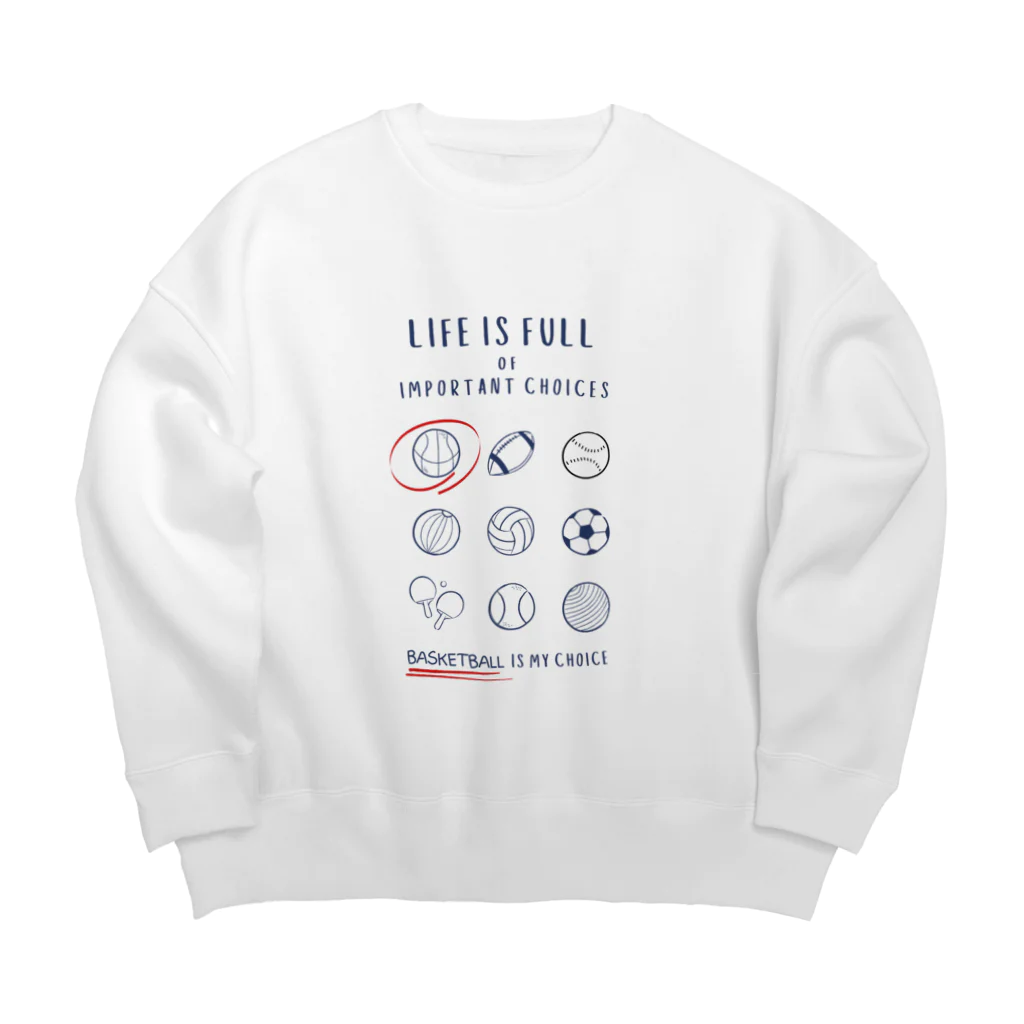 jamfish_goodiesのCHOICEバスケ Big Crew Neck Sweatshirt