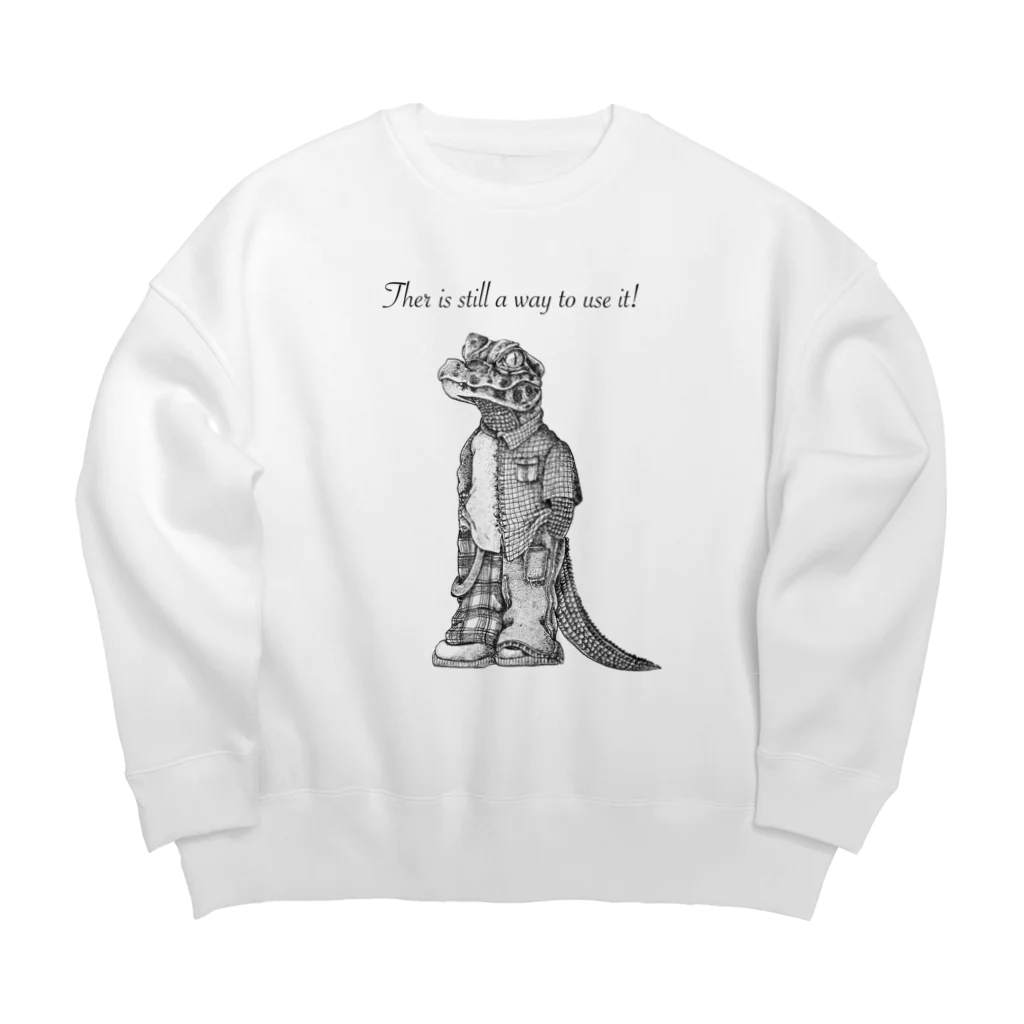 Bow_paintingのロジースウェット Big Crew Neck Sweatshirt