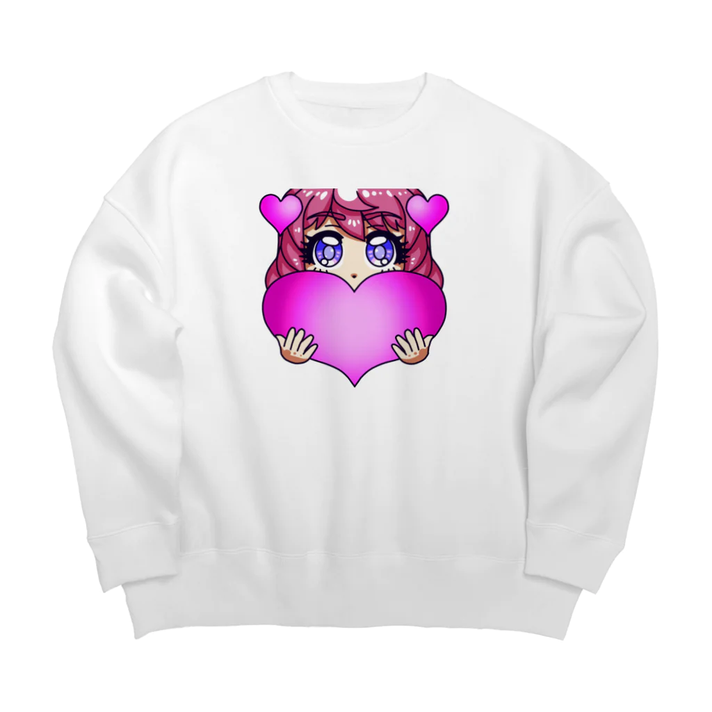 ぶるまちゃんのぶるまちゃん Big Crew Neck Sweatshirt