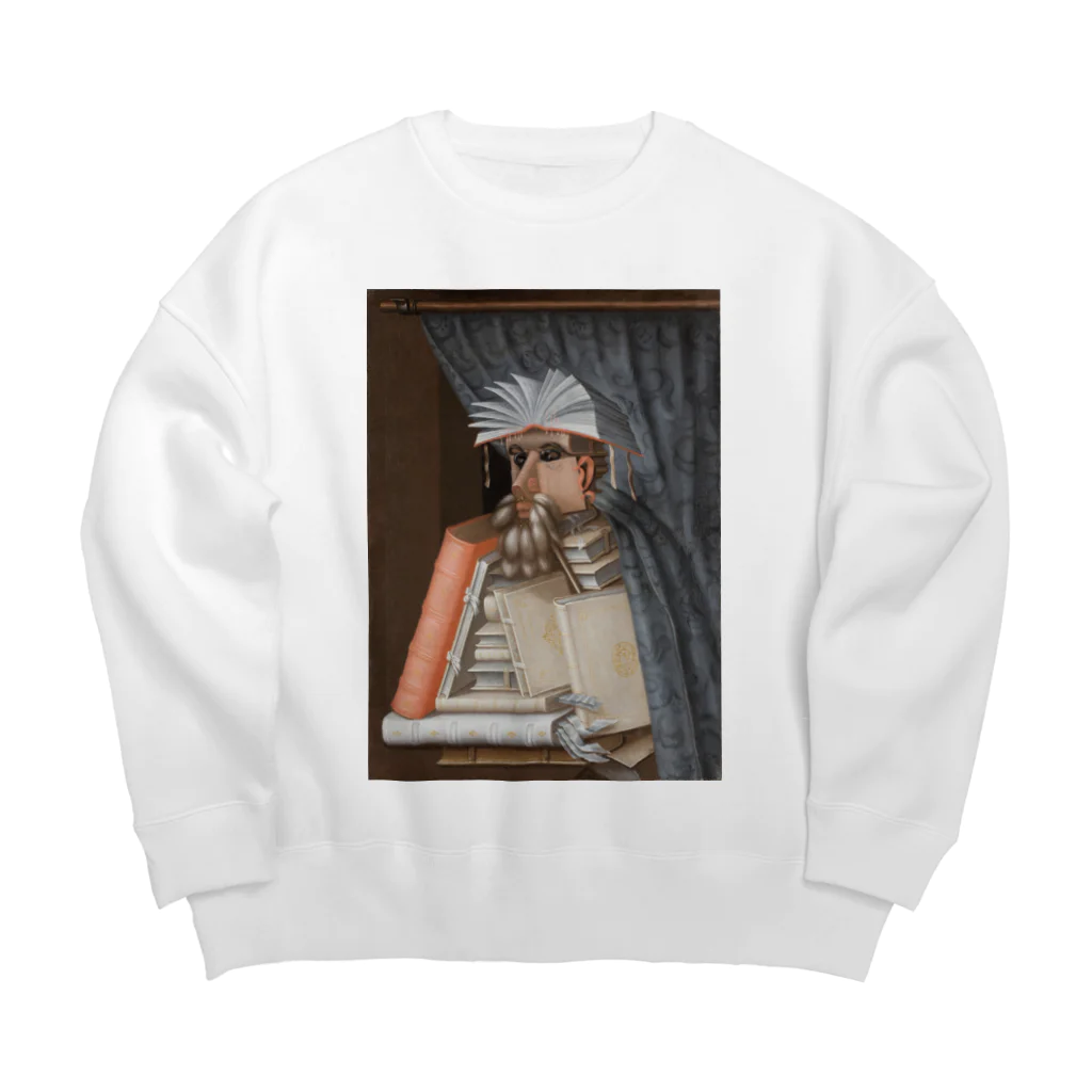 世界美術商店の司書 / The Librarian Big Crew Neck Sweatshirt