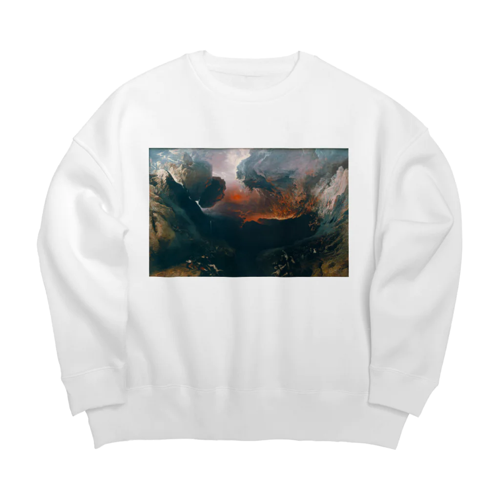 世界美術商店の神の大いなる怒りの日 / The Great Day of His Wrath Big Crew Neck Sweatshirt