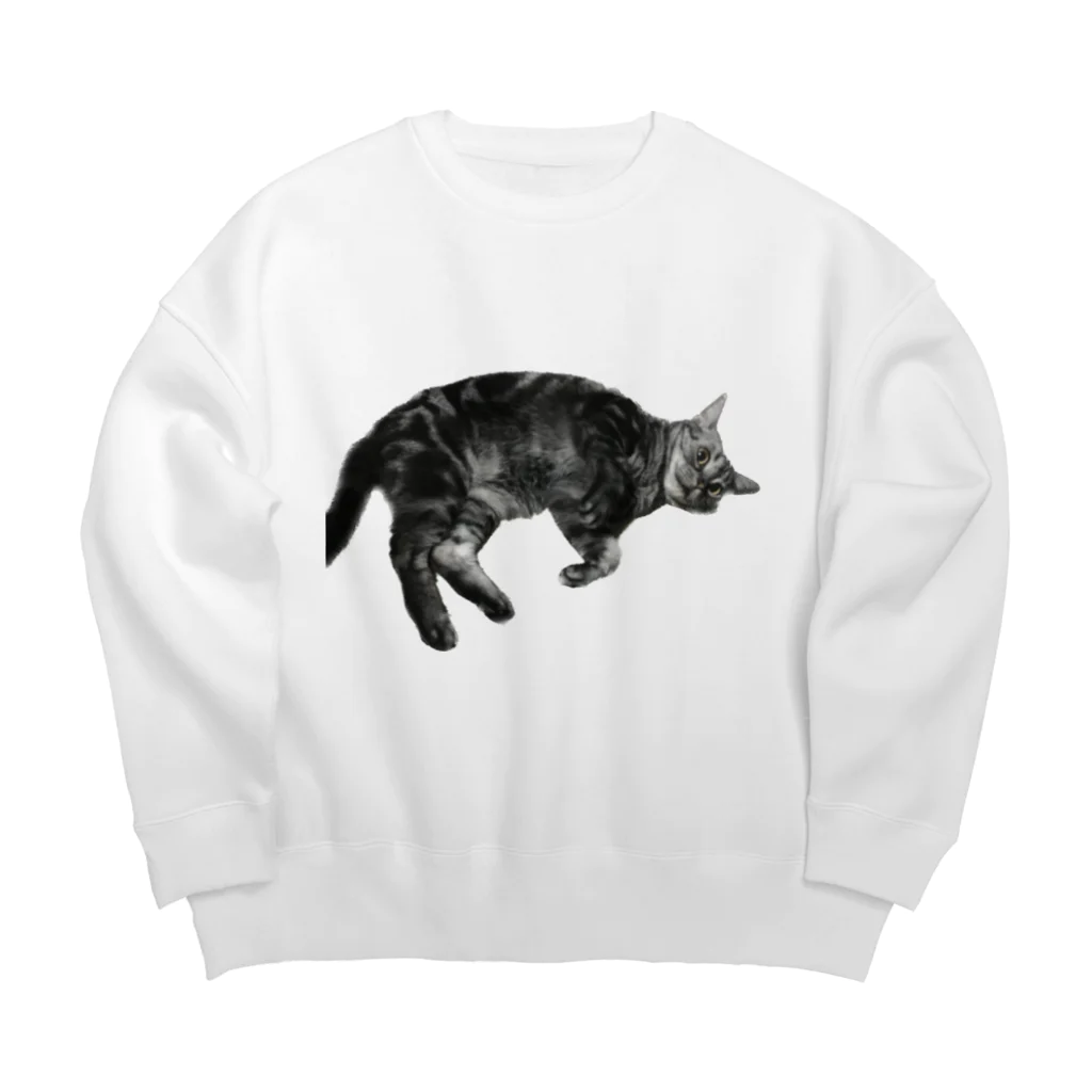 アメショーのひめちゃんのアメショーのひめちゃん⑥ Big Crew Neck Sweatshirt