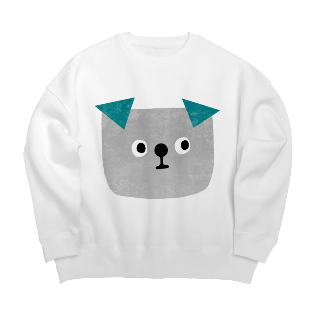 てら ねこグッズのタレミミチャン。 Big Crew Neck Sweatshirt