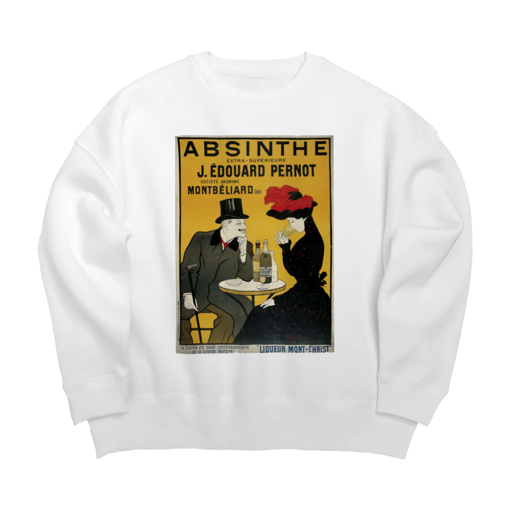 世界美術商店の超特急アブサン / Absinthe extra-supérieure J. Édouard Pernot Big Crew Neck Sweatshirt