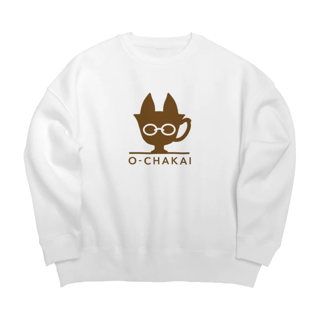 狂ったお茶会ショップのお茶会ロゴビッグシルエットスウェット Big Crew Neck Sweatshirt